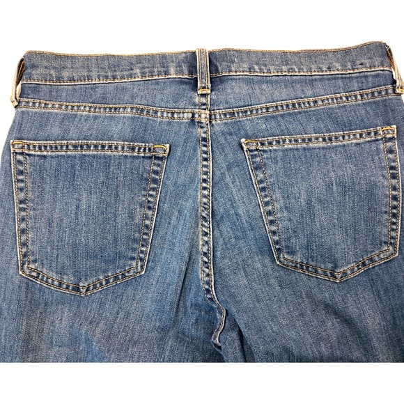 GAP Jeans Women's 4 Perfect Boot Denim 30x31 Low Rise Y2K Grunge Western Blue - Picture 4 of 10